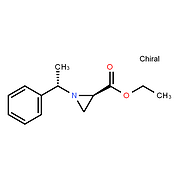 2-AZIRIDINECARBOXYLIC ACID, 1-[(1S)-1-PHENYLETHYL]-, ETHYL ESTER, (2R)-