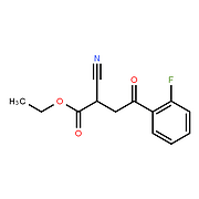 Ethyl α-Cyano-2-fluoro-γ-oxobenzenebutanoate