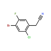 4-Bromo-2-chloro-5-fluorobenzeneacetonitrile
