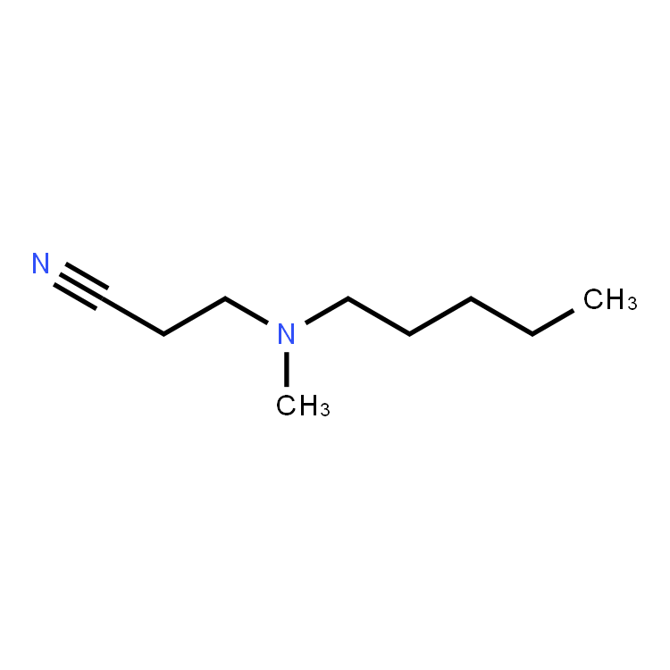 3-[methyl(pentyl)amino]propanenitrile