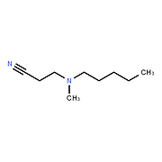 3-[methyl(pentyl)amino]propanenitrile