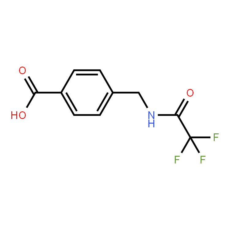 4-[[(2,2,2-trifluoroacetyl)amino]methyl]benzoic acid