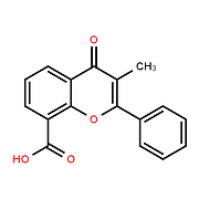 3-Methyl-4-oxo-2-phenyl-4H-chromene-8-carboxylic acid