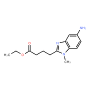 5-Amino-1-methyl-2-Benzimidazolebutyric acid ethyl ester