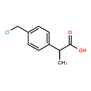 2-[4-(chloromethyl)phenyl]propanoic acid