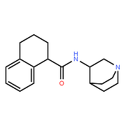 (1S)-N-(3S)-1-Azabicyclo[2.2.2]oct-3-yl-1,2,3,4-tetrahydro-1-naphthalenecarboxamide