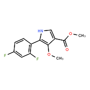 Methyl 5-(2,4-difluorophenyl)-4-methoxy-1H-pyrrole-3-carboxylate