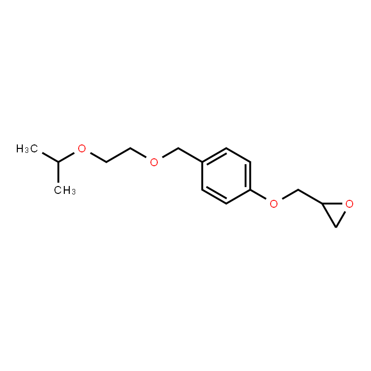 2-[[4-(2-propan-2-yloxyethoxymethyl)phenoxy]methyl]oxirane