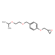 2-[[4-(2-propan-2-yloxyethoxymethyl)phenoxy]methyl]oxirane