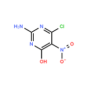 2-Amino-4-chloro-5-nitro-6-hydroxypyrimidine