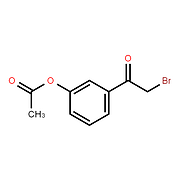[3-(2-bromoacetyl)phenyl] acetate