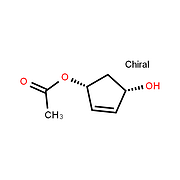 (1R,3S)-4-Cyclopentene-1,3-diol, 1-acetate