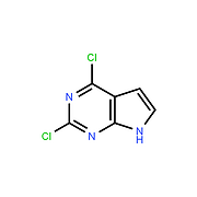 2,4-Dichloro-7H-pyrrolo[2,3-d]pyrimidine