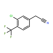 3-Chloro-4-(trifluoromethyl)benzeneacetonitrile