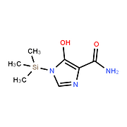 5-Hydroxy-1-(trimethylsilyl)-1H-imidazole-4-carboxamide