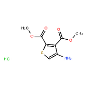 Dimethyl 4-aminothiophene-2,3-dicarboxylate hydrochloride