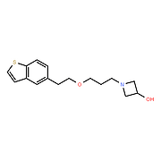 1-(3-(2-(benzo[b]thiophen-5-yl)ethoxy)propyl)azetidin-3-ol