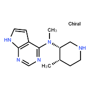 N-Methyl-N-((3S,4S)-4-methylpiperidin-3-yl)-7H-pyrrolo[2,3-d]pyrimidin-4-amine