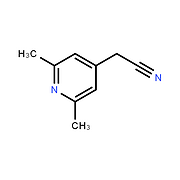 2,6-Dimethyl-4-pyridineacetonitrile