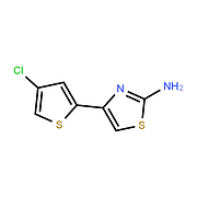 4-(4-chlorothiophen-2-yl)-1,3-thiazol-2-amine