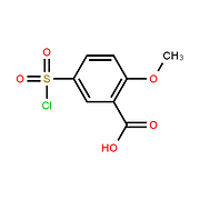 5-Chlorosulfonyl-2-Methoxybenzoic Acid