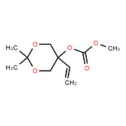 2,2-dimethyl-5-vinyl-1,3-dioxan-5-yl methyl carbonate