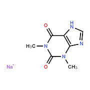 3,7-dihydro-1,3-dimethyl-1H-purine-2,6-dione, sodium salt