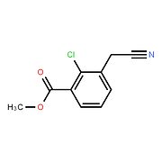 Methyl 2-chloro-3-(cyanomethyl)benzoate