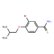 3-bromo-4-(2-methylpropoxy)benzenecarbothioamide