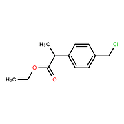 4-(Chloromethyl)-α-methyl-benzeneacetic Acid Ethyl Ester
