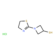 1-(4,5-Dihydrothiazol-2-yl)azetidine-3-thiol hydrochloride