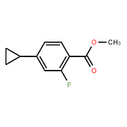 Methyl 4-cyclopropyl-2-fluorobenzoate