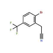 2-Bromo-5-(trifluoromethyl)benzeneacetonitrile