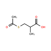 3-Acetylthio-2-methylpropanoic acid