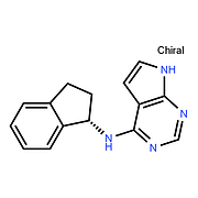 N-[(1S)-2,3-dihydro-1H-inden-1-yl]-7H-pyrrolo[2,3-d]pyrimidin-4-amine