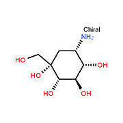 (1S,2S,3R,4S,5S)-5-amino-1-(hydroxymethyl)cyclohexane-1,2,3,4-tetrol