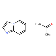 propan-2-one compound with imidazo[1,2-a]pyridine (1:1)