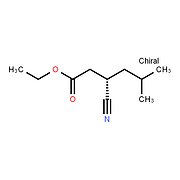 ethyl (3S)-3-cyano-5-methylhexanoate