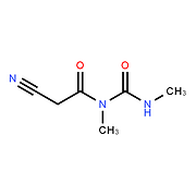 2-cyano-N-methyl-N-(methylcarbamoyl)acetamide