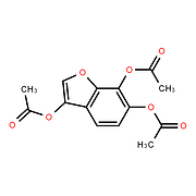 3,6,7-Benzofurantriol triacetate