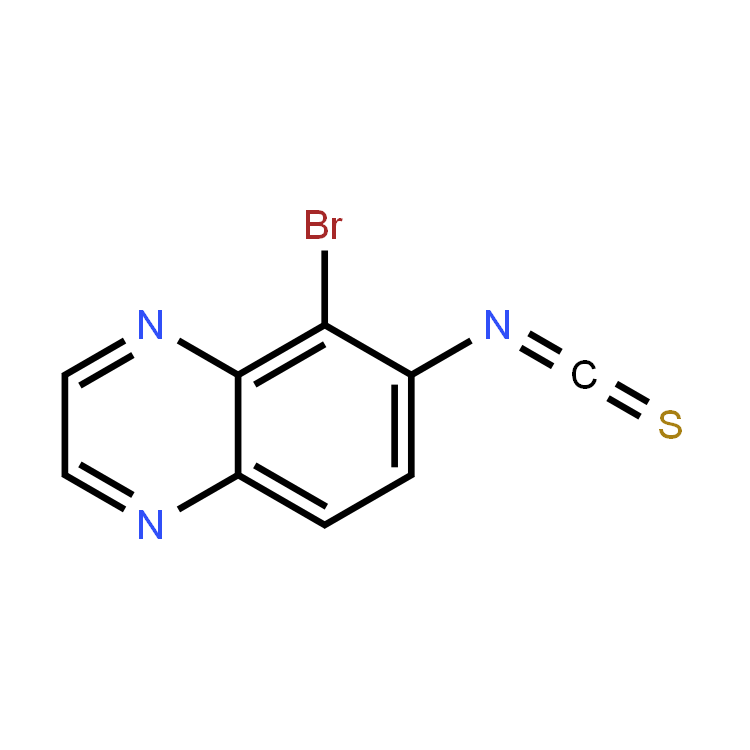 5-Bromo-6-isothiocyanato-quinoxaline