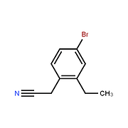4-Bromo-2-ethylbenzeneacetonitrile