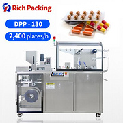 DPP-130 Tablets Capsules Packaging Blister Packing Machine