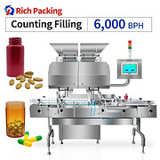 RQ 16 Lane Capsule Counter Tablet Counting Machine