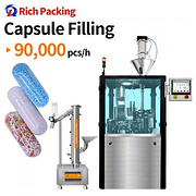 Auto Powder Pellets Hard Capsule Filling Machine