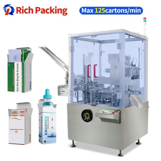 ZH 120L Automatic Packing Box Cartoning Machine