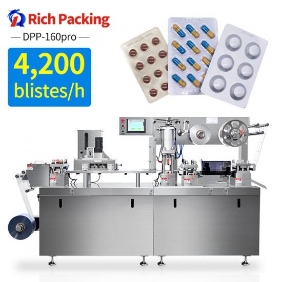 DPP160pro Flat Plate Automatic Blister Packing Machine