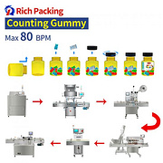 RQ-16R Candy Gummy Counting Packing Line