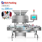 Capsule Vibratory Track Filling And Counting Machine