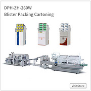 DPH-ZH-260W High Speed Blister Packing Cartoning Machin